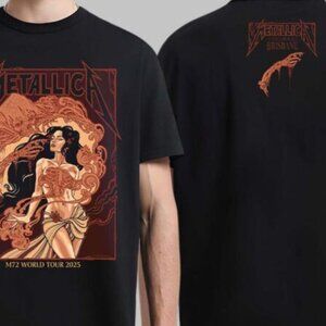 Metallica M72 Brisbane 2025 Unisex T Shirt  248